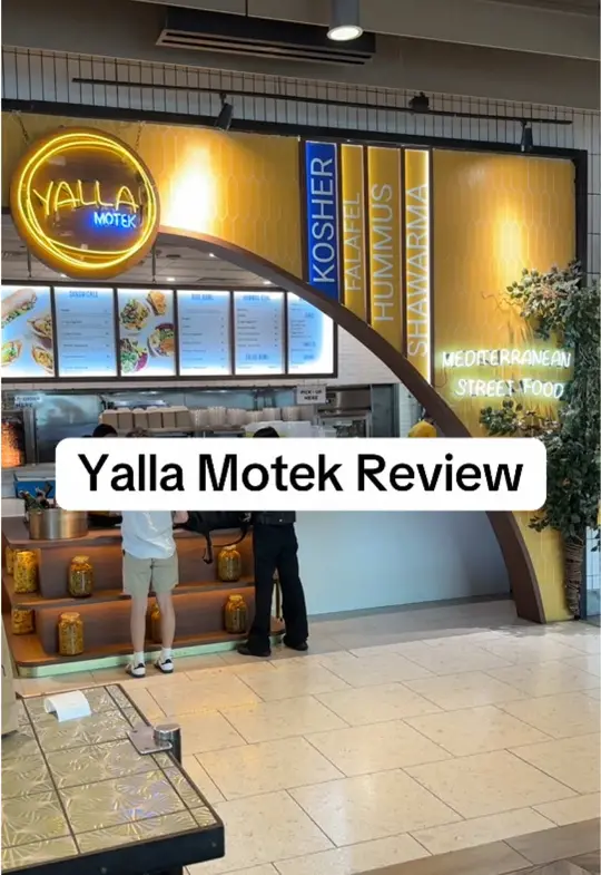 Yalla Motek Aventura in Florida showing food review, mukbang, video by ezreviews_ on TikTok