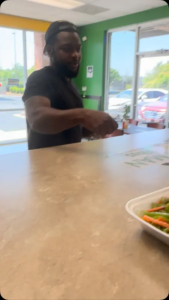 Yeah Man Good Vibes Jamaican Restaurant in McDonough showing restaurant, jerk chicken, curry goat, sweet chili shrimp, brown stew snapper, rice & peas, planta, video by Yeah Man Good Vibes on Facebook