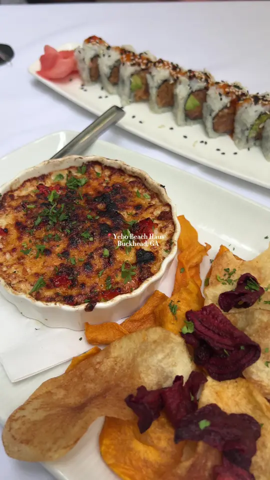 Yebo Beach Haus in Atlanta showing review, ambiance, customer service, video by papijoe242 on TikTok