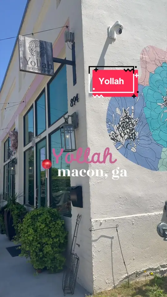 Yollah in Macon showing tex mex, lunch, dinner, drinks, video by theinspirednurse on TikTok