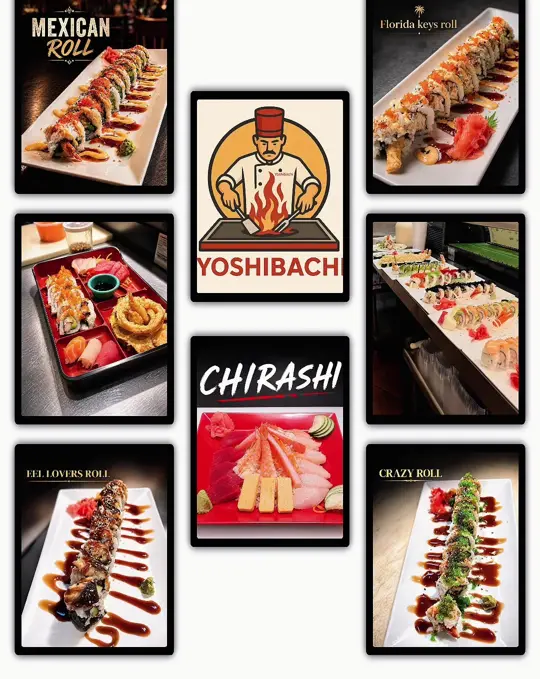 YOSHIBACHI in Homestead showing sushi, video by yoshibachi7 on TikTok