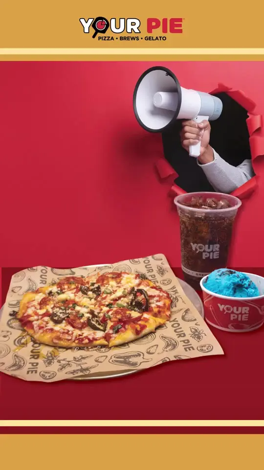 Your Pie Pizza in Evans showing pizza, lunch special, gelato, video by yourpiepizzacsra on TikTok