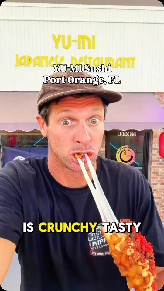  in Florida showing visit, $9 ladies night rolls, bulgogi beef, video by Jeremy Johnston on Facebook
