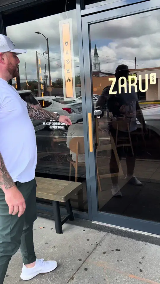 Zaru in Orlando showing review, ramen, udon, tempura, video by thelordandtheladyeats on TikTok