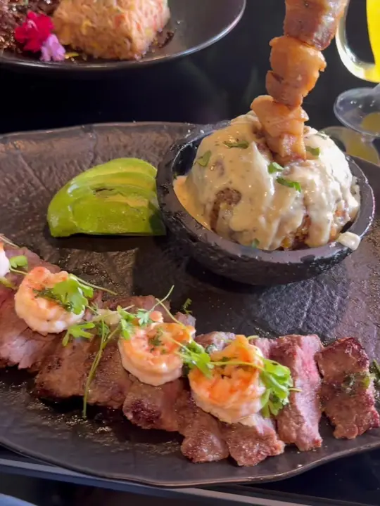 Zen Bar & Grill in West Palm Beach showing visit, restaurant, video by makeupbyjavier on TikTok