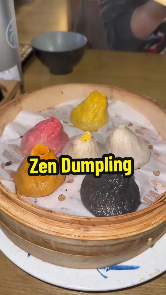Zen Dumpling in Brandon showing food, soup dumplings, video by makingmemorieswithjess on TikTok