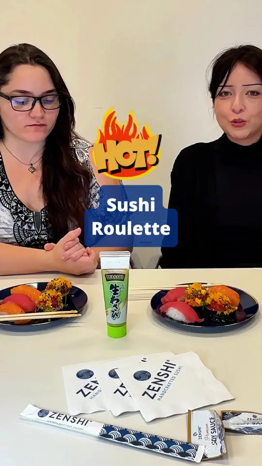 Zenshi Handcrafted Sushi in Fort Myers Beach showing food, mango habanero red rock sushi, video by zenshihandcraftedsushi on TikTok