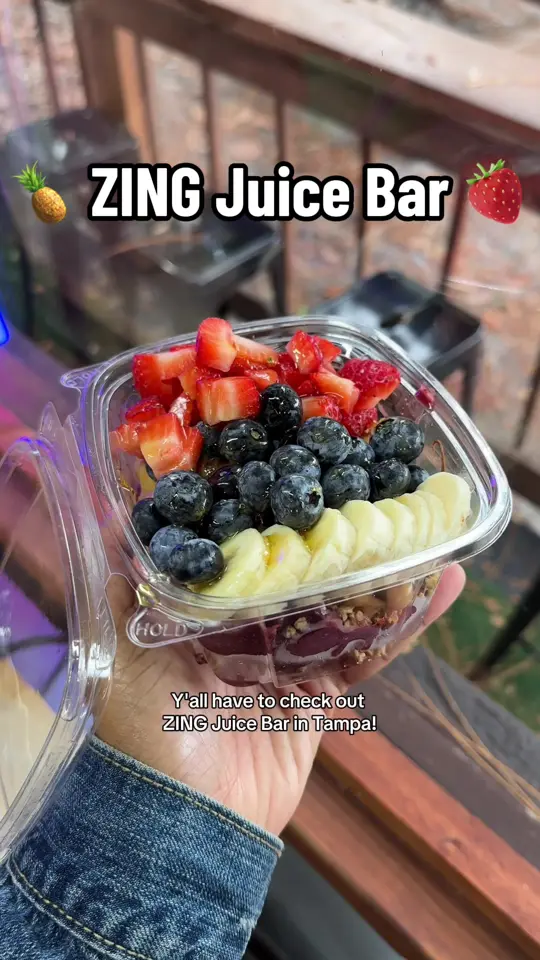  in Florida showing healthy food, juice bar, video by foodpeopleluv on TikTok