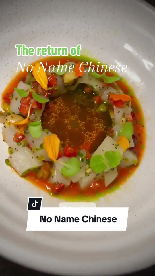 Zitz Sum in Coral Gables showing restaurant visit, tasting menu, hokkaido scallop, grilled oysters, turnip cake, prawn toast, video by thewhetpalette on TikTok