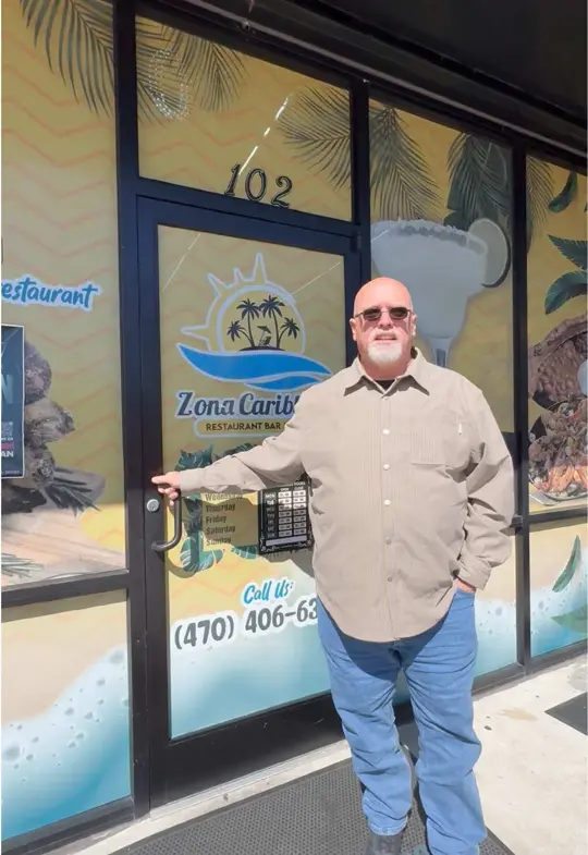 Zona Caribbean in Norcross showing restaurant visit, mofongo, sancocho, chicharron, review, video by random_rican on TikTok